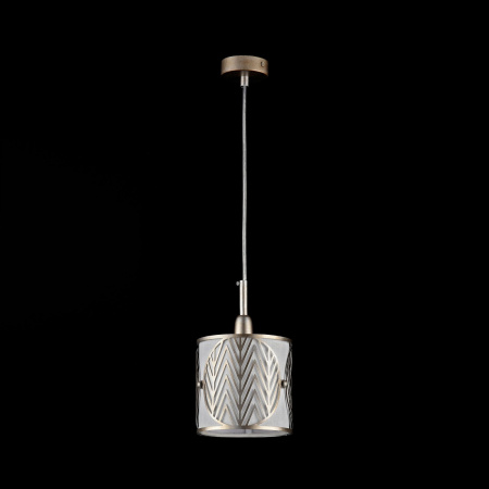 Подвесной светильник 1*E14 40Вт Золото Антик IP20 Leaf H425-PL-01-G Maytoni