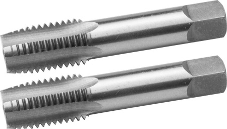 М10x1.0мм, комплект метчиков, сталь 9ХС, ручные, 4-28006-10-1.0-H2 ЗУБР