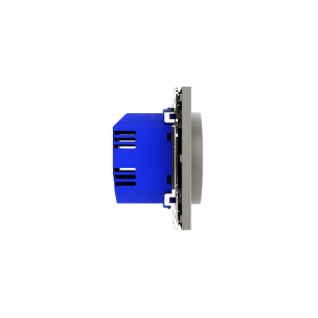 Терморегулятор электронный Voltum S70 с индикацией и датчиком, для теплого пола, (кашемир)