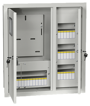 Корпус металлический ЩУРв-3/30 (550х500х165мм) IP31 IEK