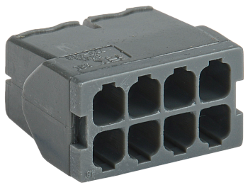 Строительно-монтажная клемма СМК 772-248 компактная с пастой IEK