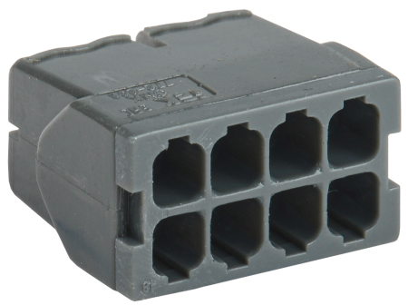 Строительно-монтажная клемма СМК 772-248 компактная с пастой IEK