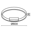 Потолочный светильник LED 35Вт Черный IP20 Rim MOD058CL-L35BK Maytoni