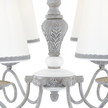 Люстра 6*E14 40Вт Серый IP20 Bouquet ARM023-06-S Maytoni