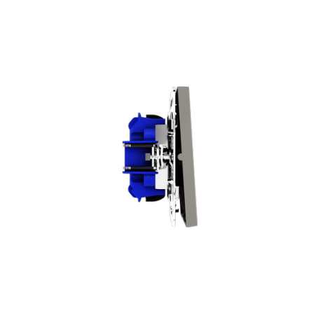 Выключатель встраиваемый Voltum S70 трехклавишный 10А, (кашемир)