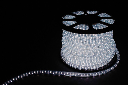 Дюралайт светодиодный Feron LED-R2W 2-х жильный , белый 7000K 1,44Вт/м 36LED/м 100м 220V