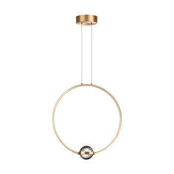 Подвесной св-к IP20 LED 18W 1370Лм 4000K GOTA брашированное золото/металл ODEON LIGHT