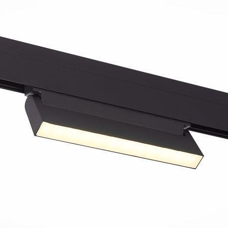 Магнитный трековый светильник Черный LED 1*12Вт 4000К 720Lm Ra>90 120 IP20 L219xW22xH108 48В ST363.446.12 ST LUCE