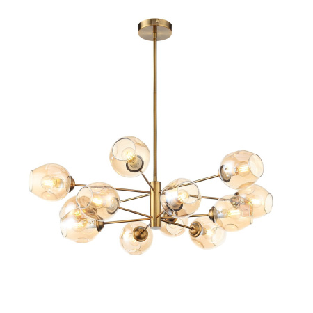 Светильник подвесной Золотистый/Янтарный E14 12*40Вт SL1500.203.12 ST LUCE
