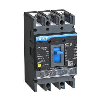 Выключатель автоматический NXMS-160F/3П 32А 36кА с электронным расцепителем CHINT