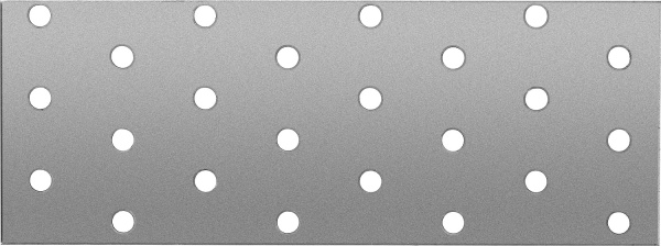 Пластина соединительная ПС-2.0, 60х160 х 2мм, ЗУБР