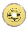 Диск алмазный отрезной 125*22,23 Сплошной ультратонкий hot press UTW502 Trio-Diamond