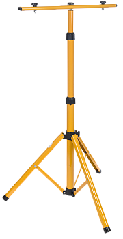 Штатив 68х68х160см для установки двух прожекторов желтый IEK