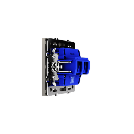 Розетка акустическая встраиваемая Voltum S70 4-местная, (кашемир)