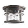 Уличный потолочный св-к IP44 E27 60W 220V VIRTA коричневый/патина ODEON LIGHT