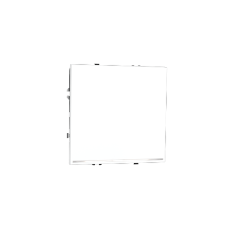 Проходной переключатель встраиваемый Voltum S70 одноклавишный с подсветкой 10А, (белый матовый)