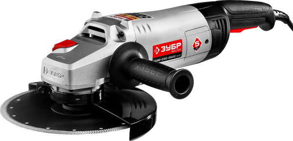 УШМ 230 мм, 2600 Вт ЗУБР
