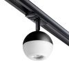 Св-к трековый однофазный IP20 GU10 9W 220V GARN черный NOVOTECH