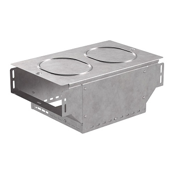 Ответвитель Т-образный вертикальный с крышкой Стандарт 300х100 Промрукав