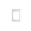 Рамка стеклянная Voltum S70 на 1 пост, (белый, стекло)