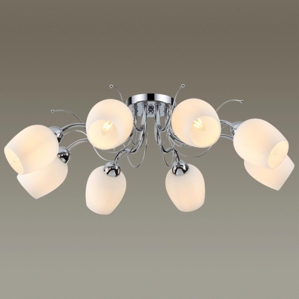Люстра Потолочная E14 8*40W 220V MARCELA хром LUMION