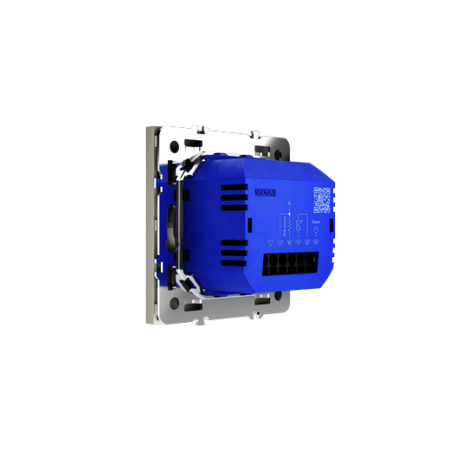 Терморегулятор электронный Voltum S70 с индикацией и датчиком, для теплого пола, (шелк)