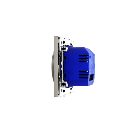 Терморегулятор электронный Voltum S70 с индикацией и датчиком, для теплого пола, (шелк)