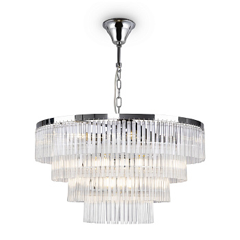 Подвесной светильник 13*E14 40Вт Хром IP20 Colonne MOD093PL-13CH Maytoni