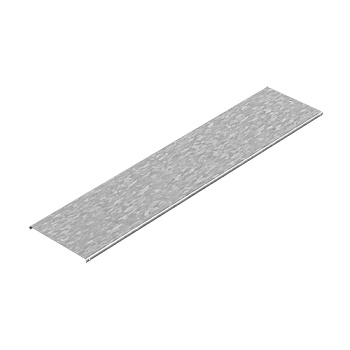 Крышка к лотку 600х11х3000 под заземление, толщ. 1,5 мм, Сендзимир цинк Ostec