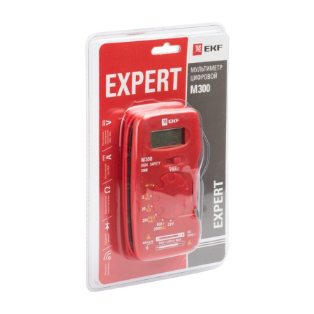 Мультиметр цифровой M300 Expert EKF