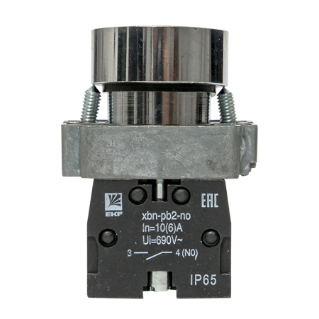 Кнопка BA51 желтая NO IP65 PROxima EKF