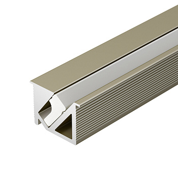 Профиль SL-BEVEL-H10-F14-2000 ANOD OLIVE GREY Алюминий Arlight