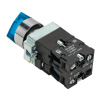 Переключатель BD33 3P c синей подстветкой 24В NO PROxima EKF