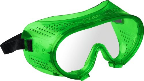 Защитные очки МАСТЕР 3 с прямой вентиляцией, ударопрочная линза ЗУБР
