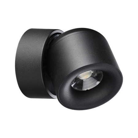 Св-к накл.св/д IP20 LED 10W 850Лм 4000K 220V GESSO черный NOVOTECH