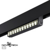 Трековый св-к для низков.шинопровода IP20 LED 4000K 12W 48V FLUM черный B NOVOTECH