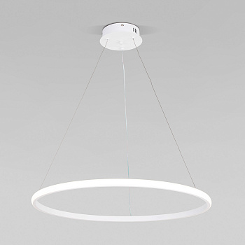 Подвесной светодиодный светильник с ПДУ белый IP20 (90264/1 белый) Eurosvet