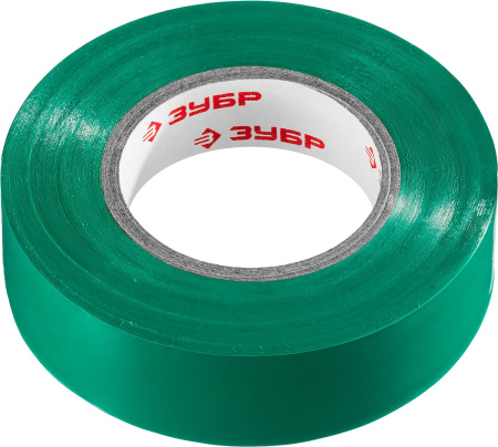 Электрик-20 зеленая изолента ПВХ, 20м х 19мм ЗУБР