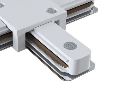 Коннектор X-образный Пластик Белый TRA001CX-11W Technical