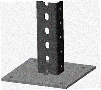 Стойка напольная (потолочная) СНП1600х4 УХЛ1,горячее цинкование, S4,0
