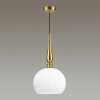 Подвес E27 60W RUNGA белый/бронзовый B ODEON LIGHT