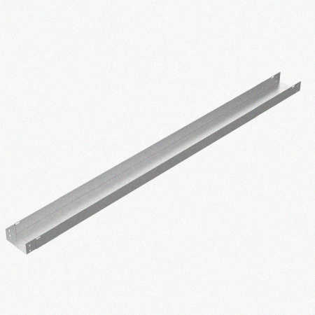 Лоток монтажный цельный глухой ЛМЦГ50х50х2000 УТ1,5, оцинкованный лист, S1,0