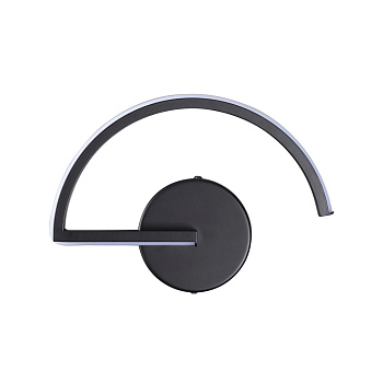 Настенный св-к IP20 LED 8W 480Лм 3000K SUPREMA черный ODEON LIGHT