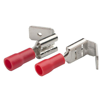 Разъем РпИо 1,25-5-0,8 (ответвительный) GRIO-1,25-6,35 Красный, 100 штук General