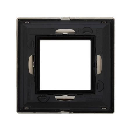 Рамка из металла, "Avanti", никелированная, 1 пост (2 мод.) DKC