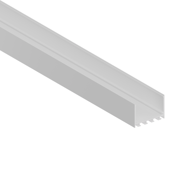 Donel Накладной алюминиевый профиль, 50х35х3000. Цвет: белый матовый, RAL9003,Серия:DN8ALE