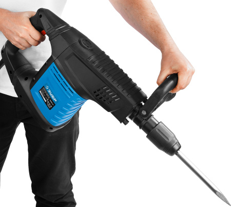 Молоток отбойный, Профессионал ЗММ-25-1500 ЭВК, SDS-Max, 25 Дж, 11 кг, 900-1800 уд/мин, 1500 Вт, АВТ, кейс ЗУБР