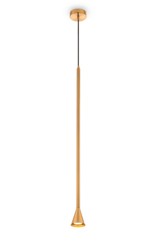 Подвесной светильник 1*GU10 40Вт Золото IP20 Arrow P064PL-01G Technical