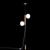 Торшер 2*E14 40Вт Латунь IP20 Erich MOD221FL-01G Maytoni