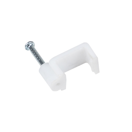 Скоба крепежная квадратная (плоская) (10мм) (50шт) PROxima EKF